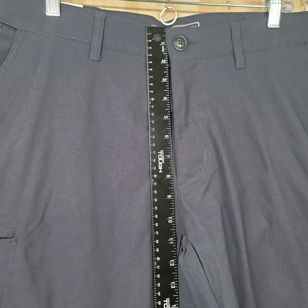UB Tech Pants Mens 34x34 Blue Comfort Adjustable Waist Chino Water Repellent NWT - Picture 5 of 16